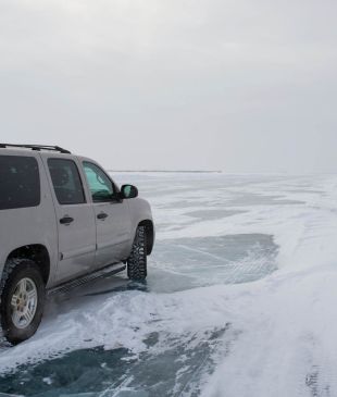 Head to the roof of the world via a Canadian ice road