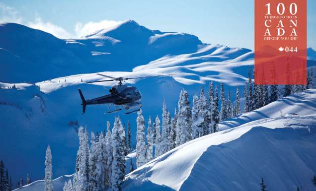 Legendary Revelstoke, also known as, heli-ski heaven