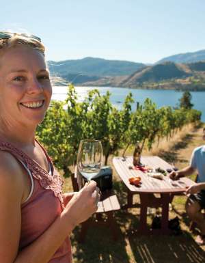Wander among the vines of the Okanagan Valley