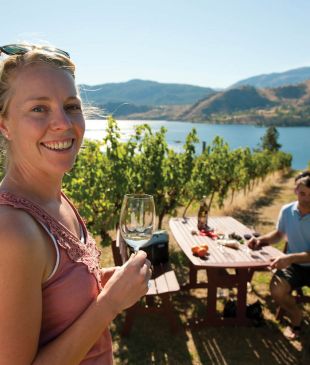 Wander among the vines of the Okanagan Valley