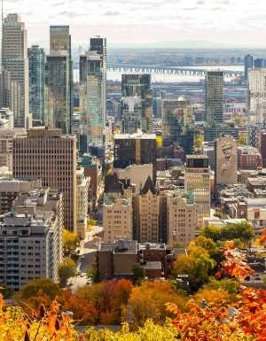 Citysacpe of Montreal in Canada. (Image: Eva Blue and Tourisme Montréal)
