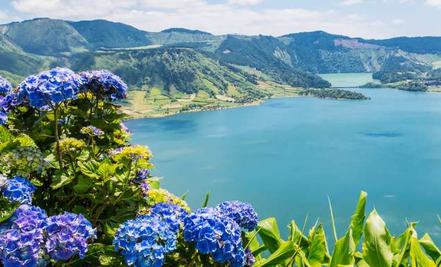 The azores Portugal island paradise beach monte santo Sete Cidades