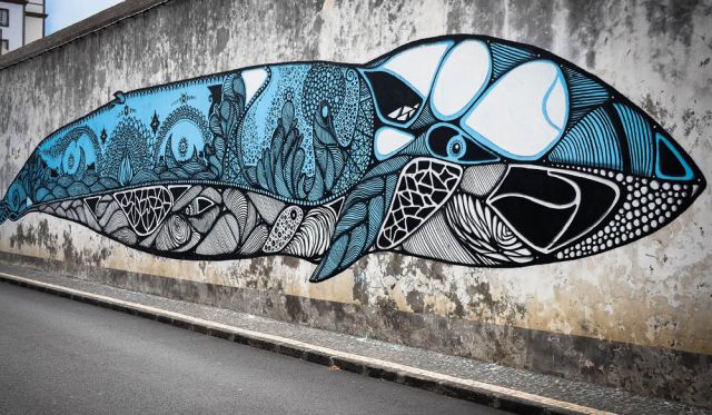 The azores Portugal island paradise beach São Miguel street art