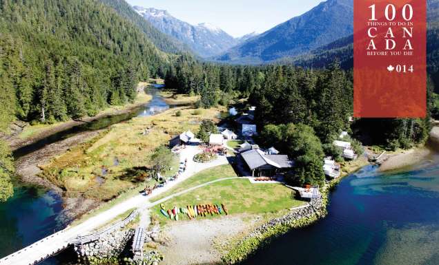 Find rustic royalty at Clayoquot Wilderness Resort
