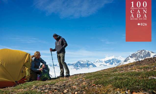 Heli-hiking the stunning Canadian Rockies