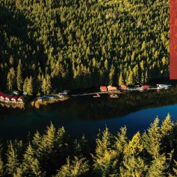 Lodge in style at the Great Bear Rainforest’s Nimmo Bay Resort