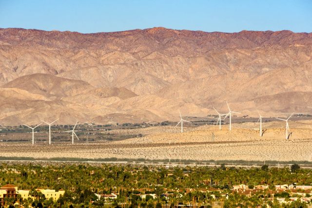 Palm Springs mountains