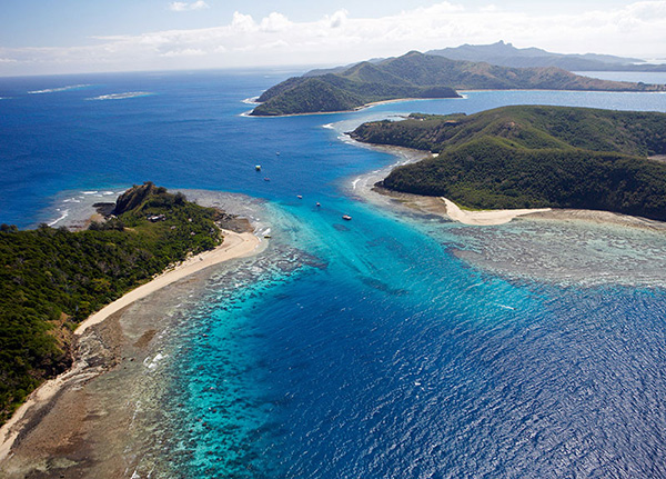 Mantaray Island Resort is in the beautiful Yasawa Islands.