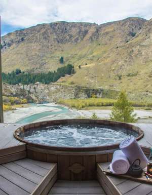 the Onsen Hot Pools in Queenstown