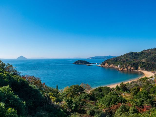 Naoshima Island in the Seto Inland Sea in Japan