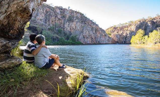 Gunlom Falls Nothern Territory