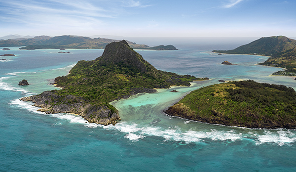 Island hopping in Fiji