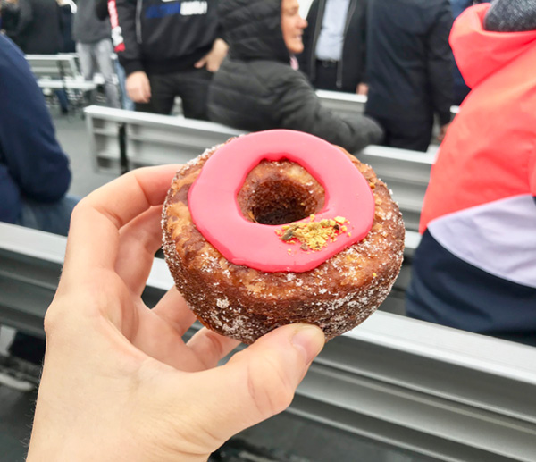 Cronut at Dominique Ansel Bakery.