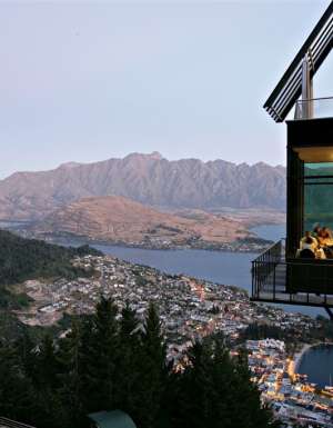 Queenstown Skyline Gondola and Restaurant, Queenstown, New Zealand.