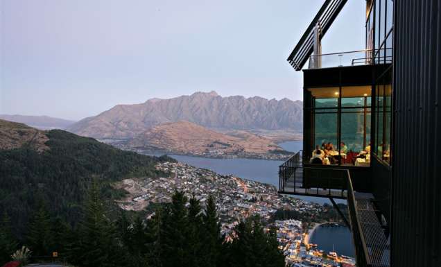 Queenstown Skyline Gondola and Restaurant, Queenstown, New Zealand.