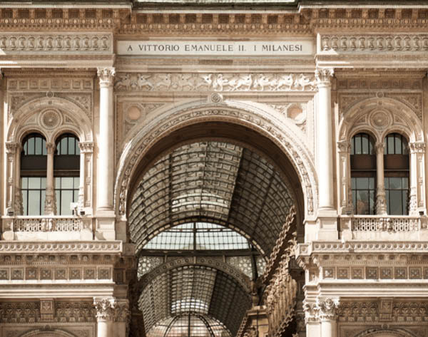 Galleria Vittorio Emanuele II in Milan