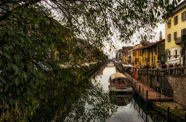 Naviglio Grande, Milan, Italy
