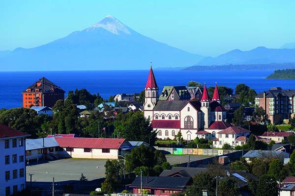 Lake district Chile