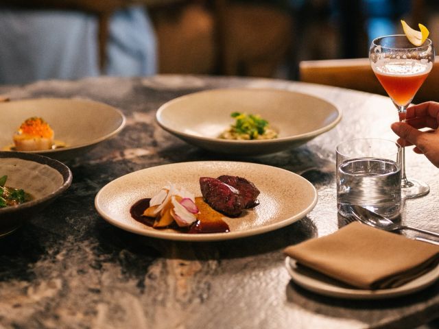 dining at Rātā, Queenstown