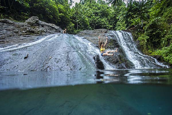 Papaseea Sliding Rocks, Samoa