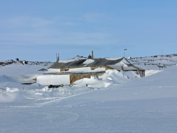 Scott's hut in Cape Evans Antarctica