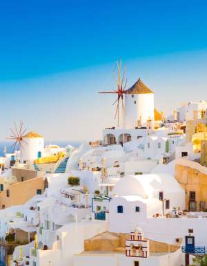 The Sunrise in Oia.