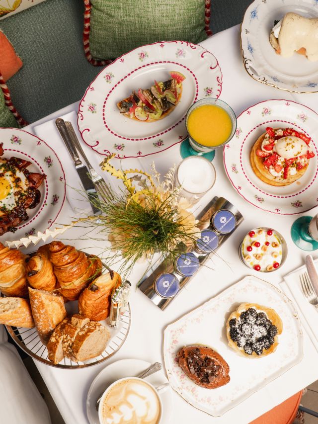 brunch at Boubalé, Le Grand Mazarin