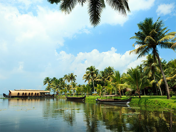 Beautiful boats in Kerala