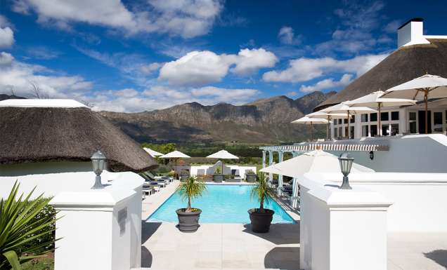 Mont Rochelle outdoor pool