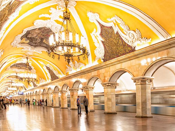 Moscow’s intricate subway system