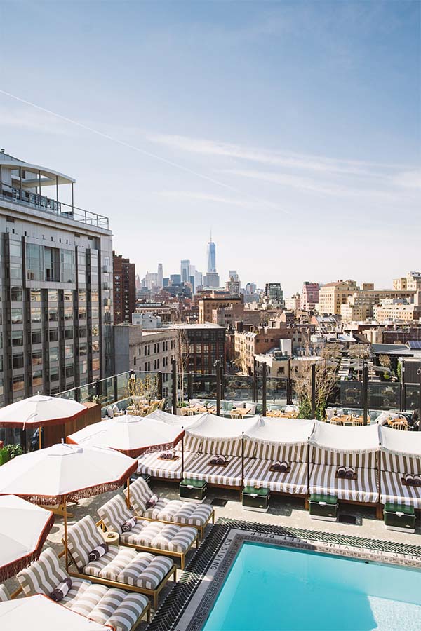 Soho house pool