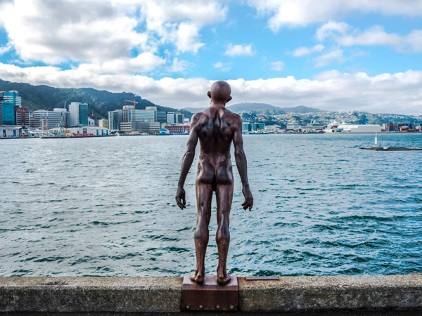 The Solace of the Wind sculpture Te Papa, Wellington New Zealand