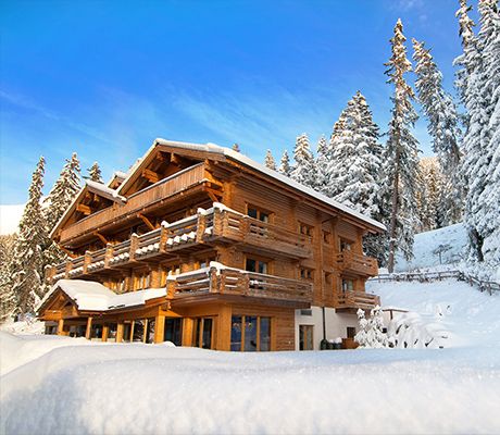 The Lodge exterior winter