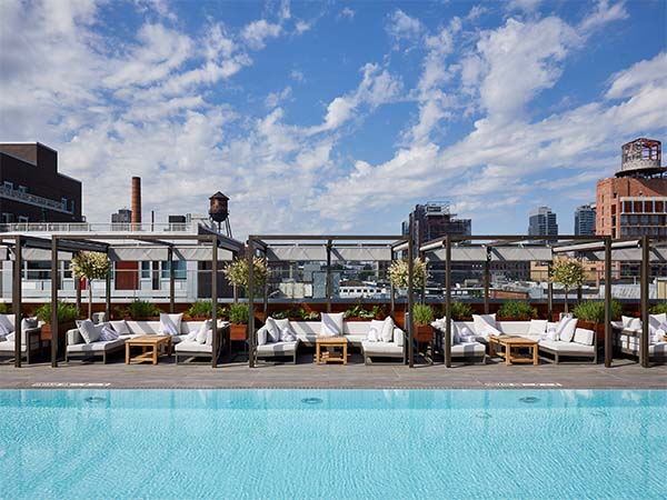 The William Vale pool New York City