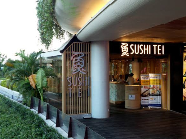 Sushi Tei has outlets all over Bali