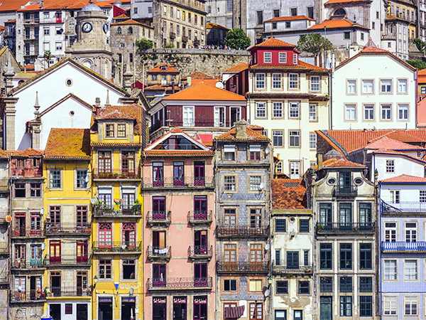 Porto cityscape across the Douro River