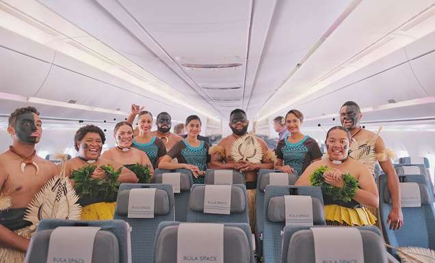 Crew Fiji Airways A350