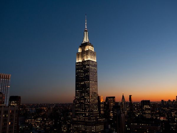 New York City Christmas Empire State Building
