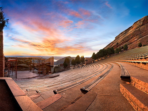 Take a look around at Red Rocks Ampitheatre
