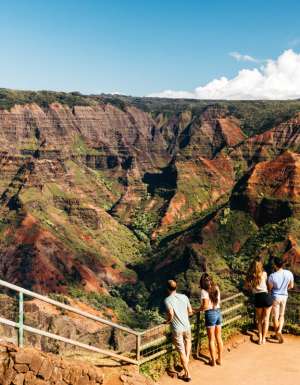 Waimea Canyon - aka the ‘Grand Canyon of the Pacific’. (Credit: Hawaii Tourism Authority (HTA) / Ben Ono)