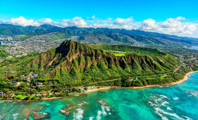 Diamond Head in Honolulu