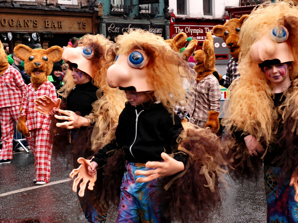 St Patrick's Day celebrations in Dublin