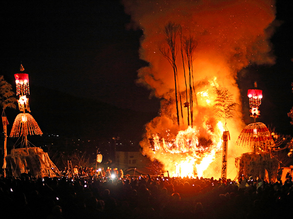 Nozawa Onsen Fire Festival