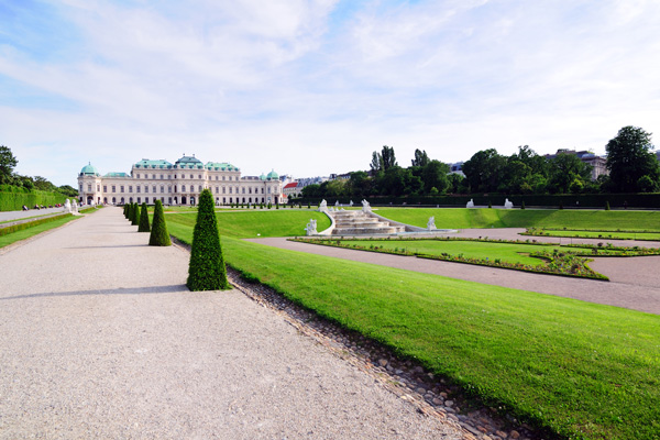 Belvedere Palace in VIenna