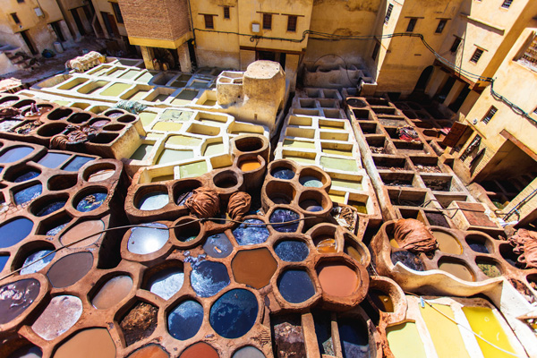 tanneries of Fes