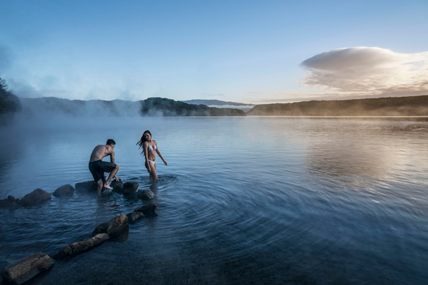 Rotorua natural hot springs