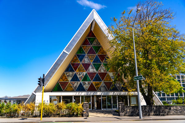 Transitional Cathedral was built after Christchurch’s original Christ Church Cathedral was badly damaged in February 2011.