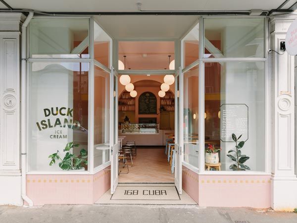 Duck Island Ice Cream is new to Cuba Street.