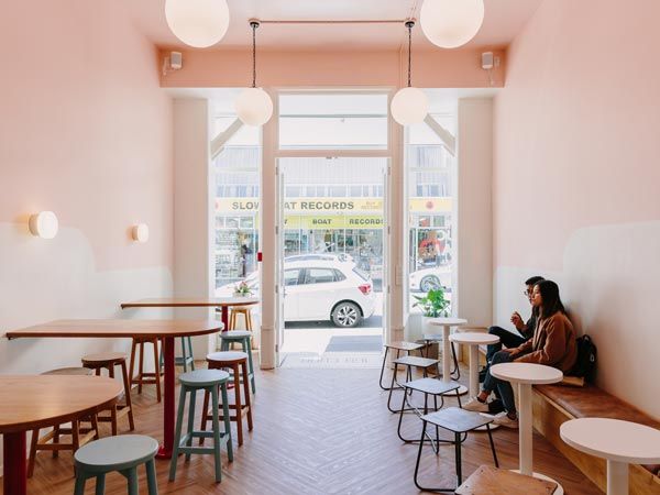 Duck Island Ice Cream interior