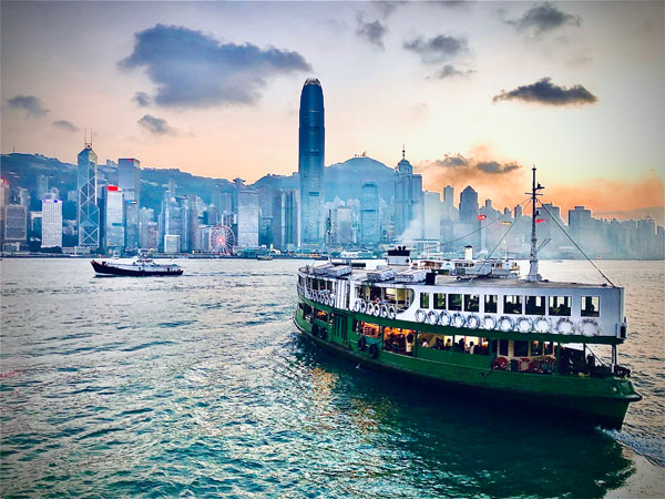Hong Kong Wan Chai area